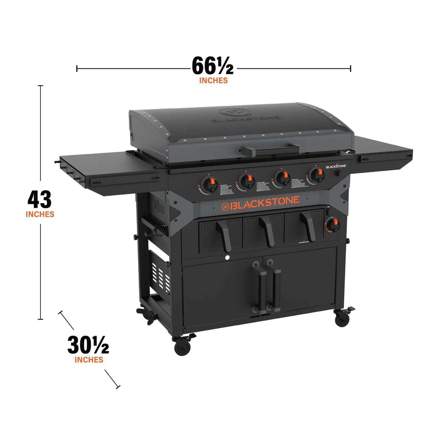 36" Griddle Airfryer Combo