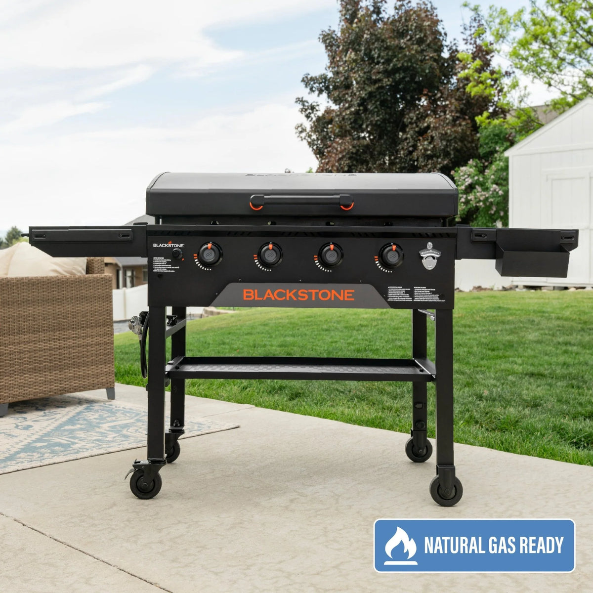 36” Griddle with Hood (Natural Gas)