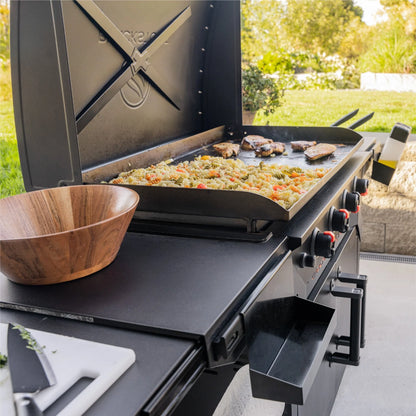 Iron Forged 36” Griddle with Cabinet