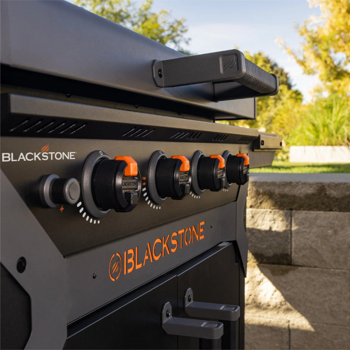 Iron Forged 36” Griddle with Cabinet
