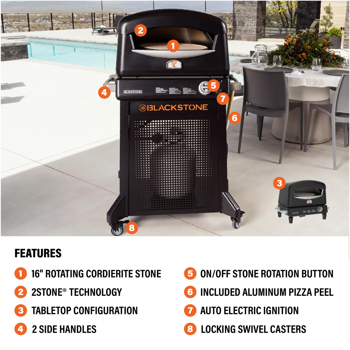 36" Griddle Airfryer Combo Bundle