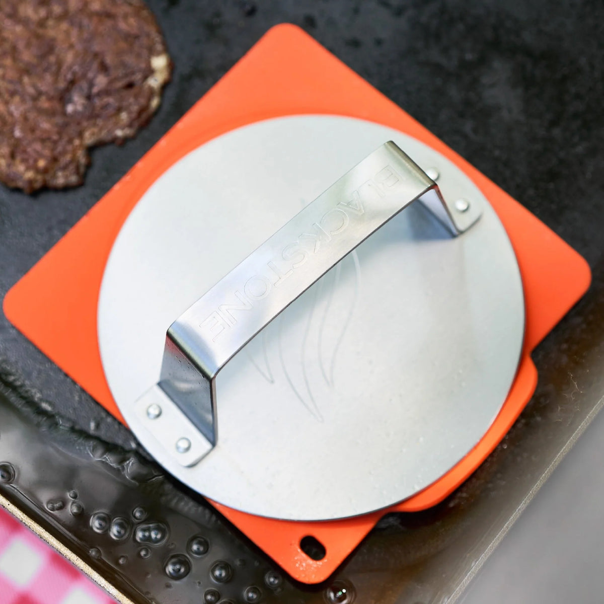 Smash Burger Press with Smash Guard