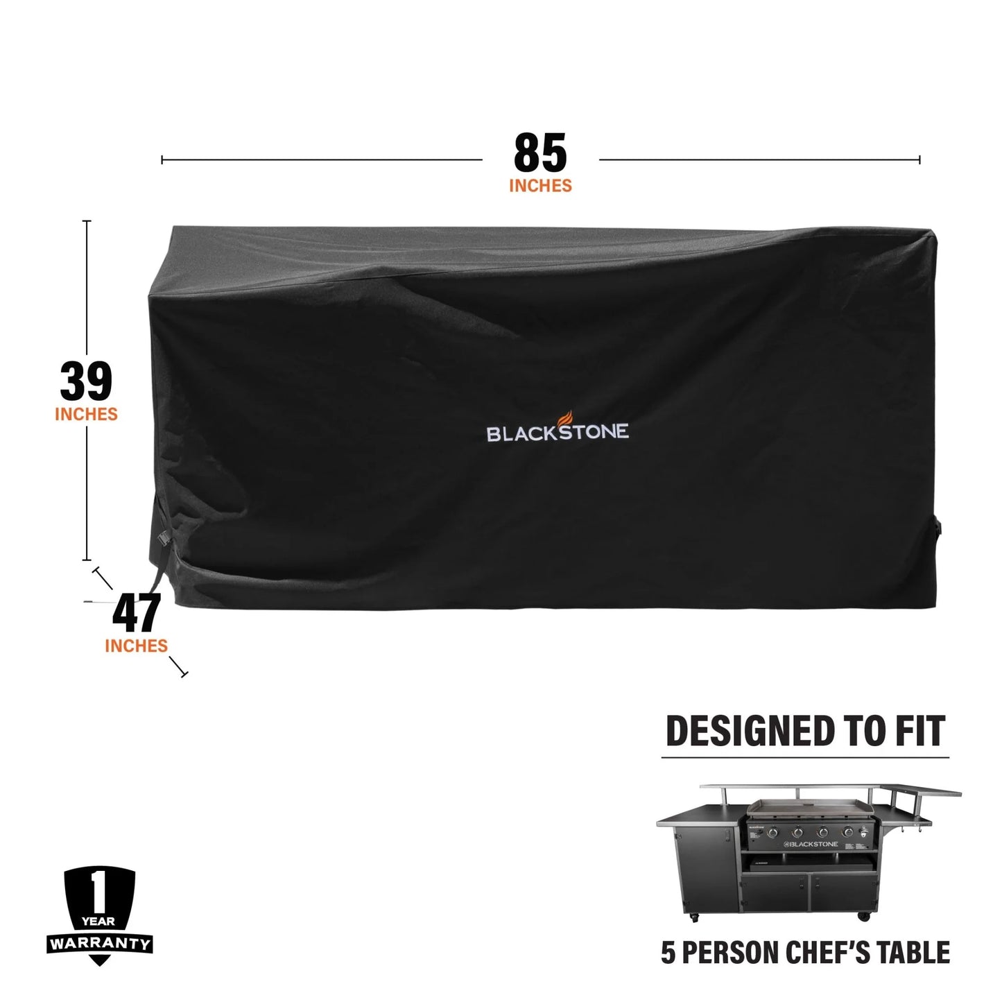 5 Person Chef's Table Cover