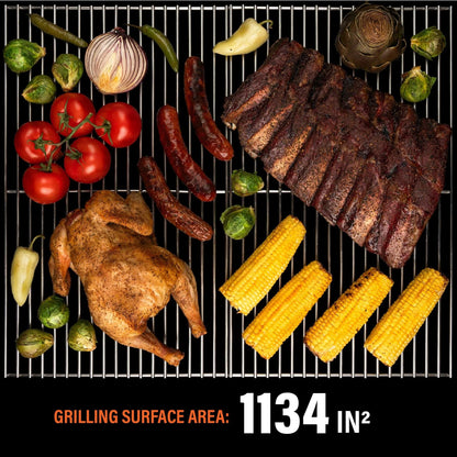 Bronco 36” Griddle Vertical Pellet Smoker Combo