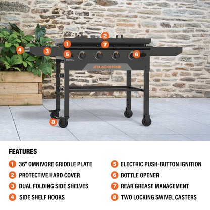 Original 36” Griddle with Hard Cover