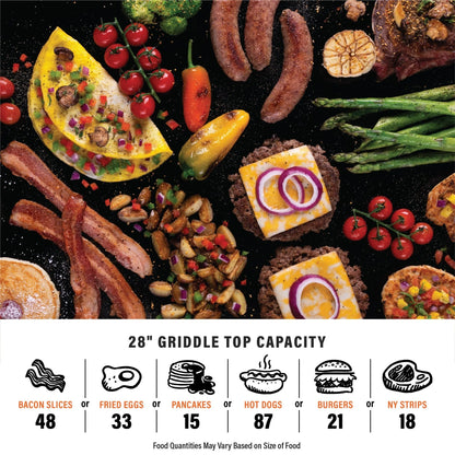 Original 28” Griddle with Hard Cover