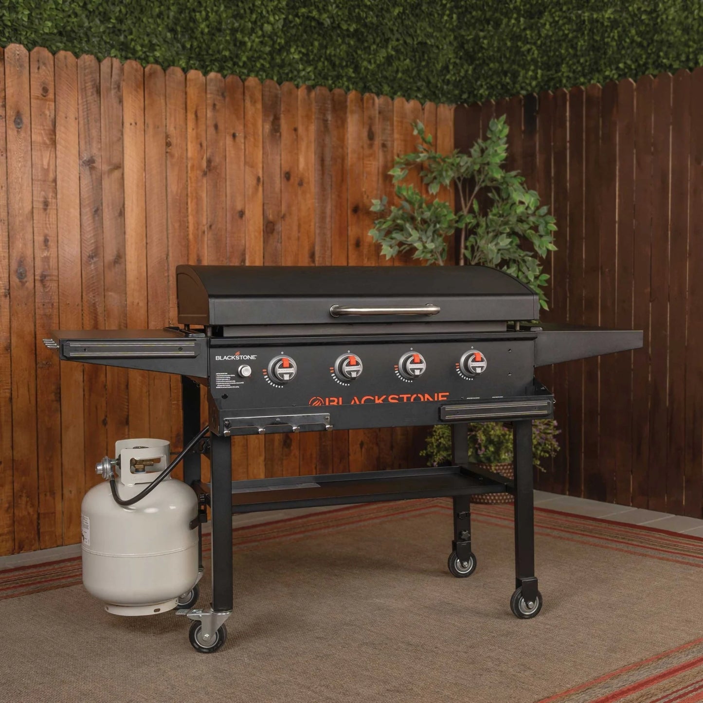 Original 36in Griddle W/Hood & Front shelf
