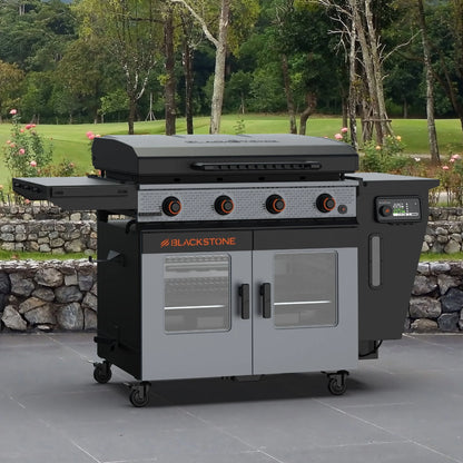 Bronco 36” Griddle Vertical Pellet Smoker Combo
