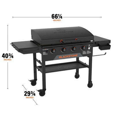 36” Griddle with Hood (Natural Gas)