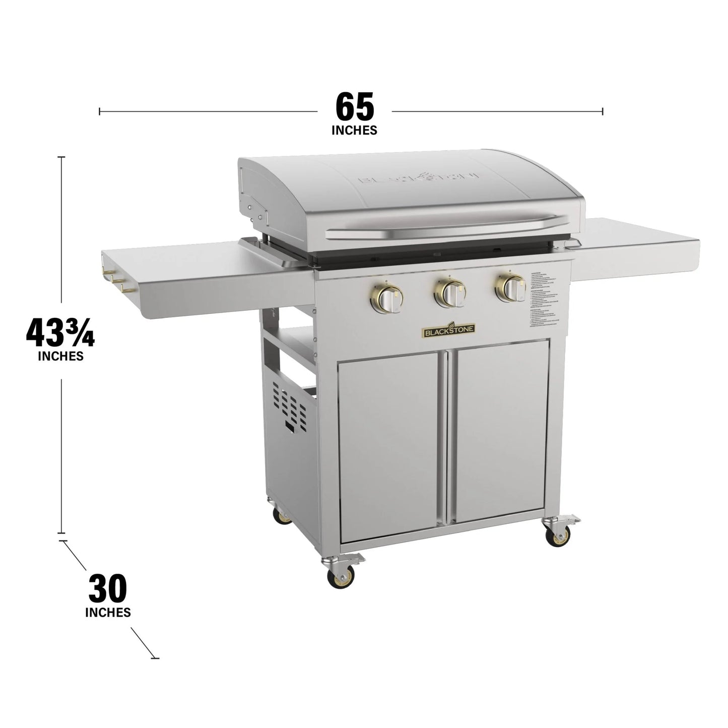 28" Griddle with Cabinet