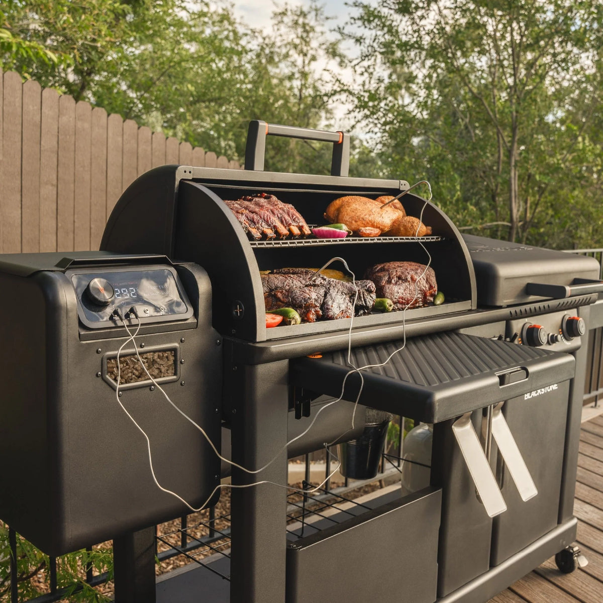 22" XL Griddle Pellet Grill Combo