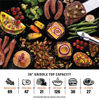 Culinary 36” Griddle with Cabinet