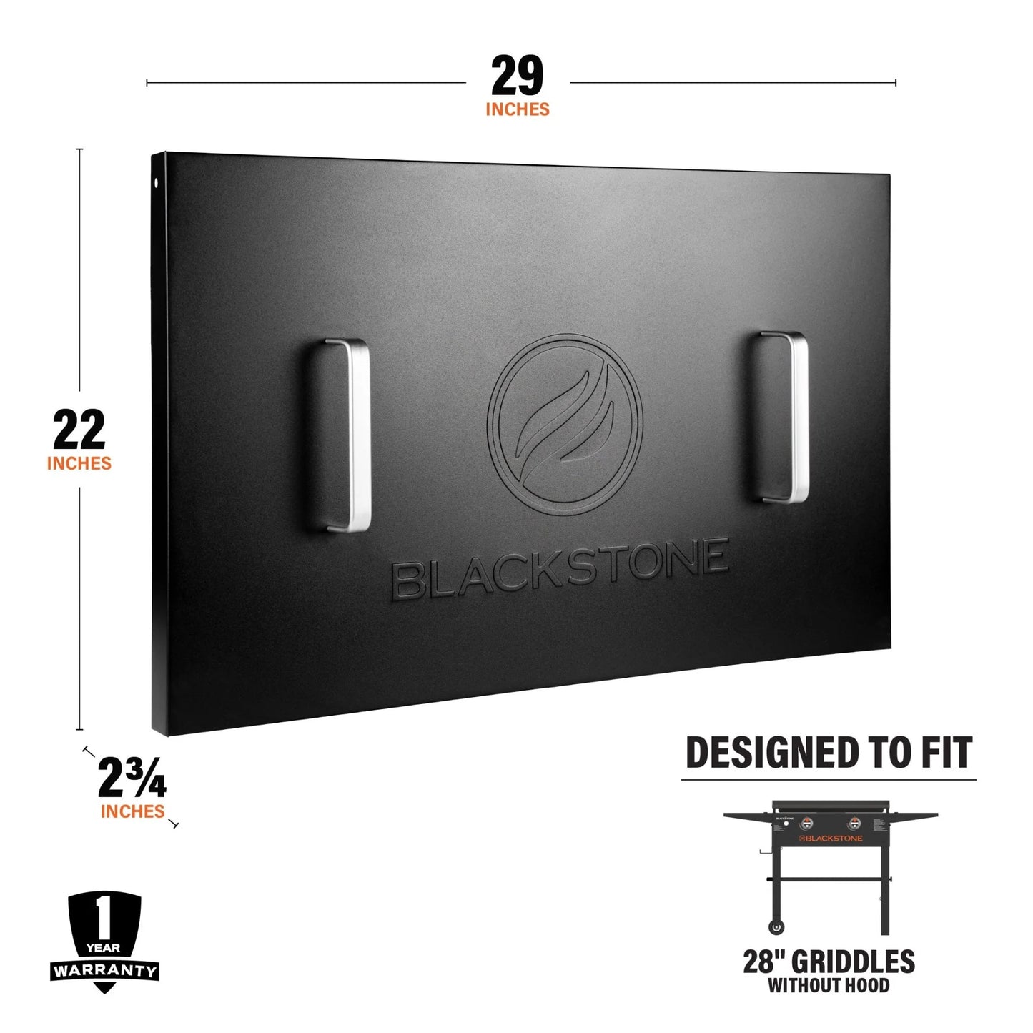 28" Griddle Hard Cover