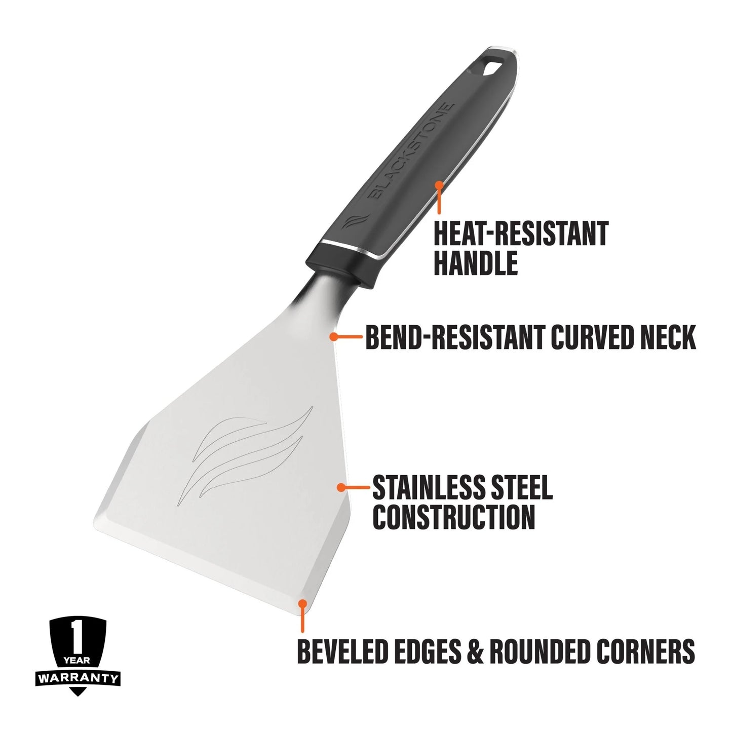 Iron Forged Angled Scraper
