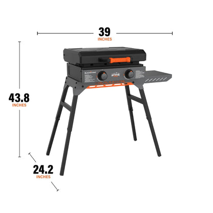 Adventure Ready 22” Griddle with Hood and Stand