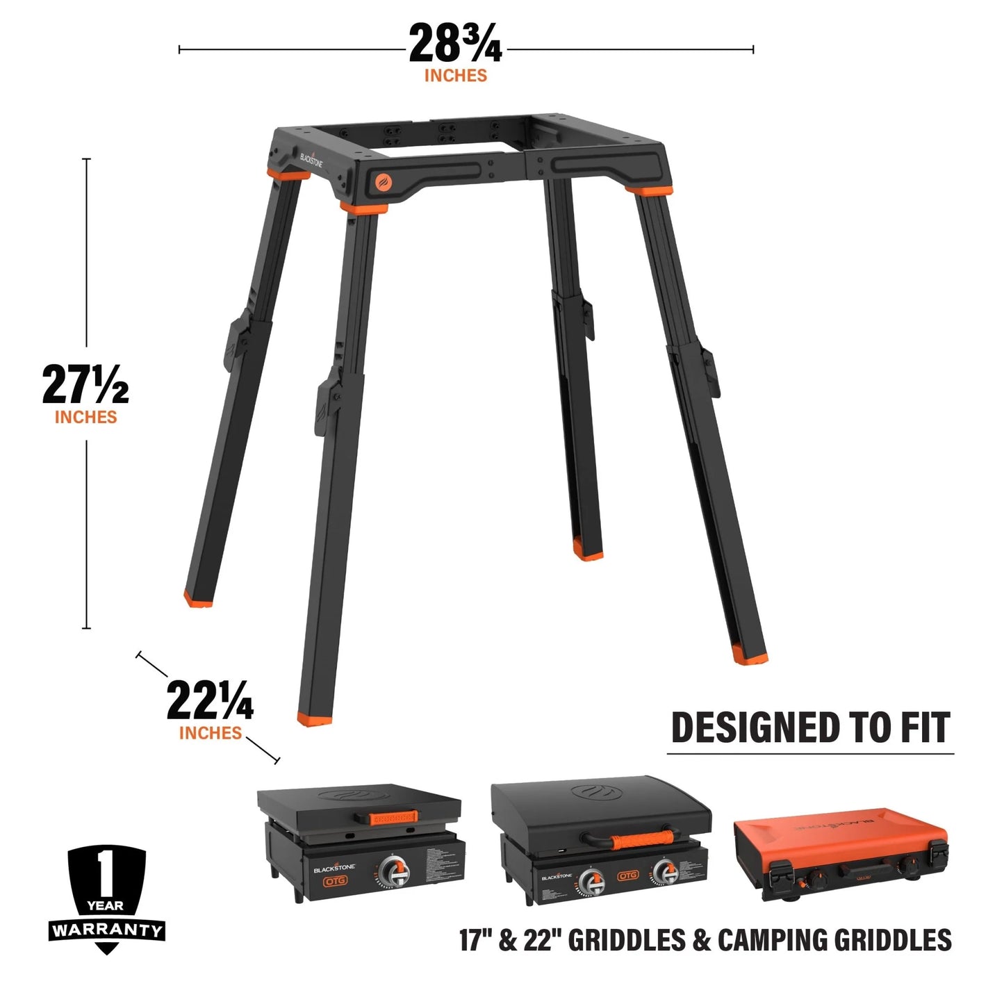 OTG Griddle Leg Kit