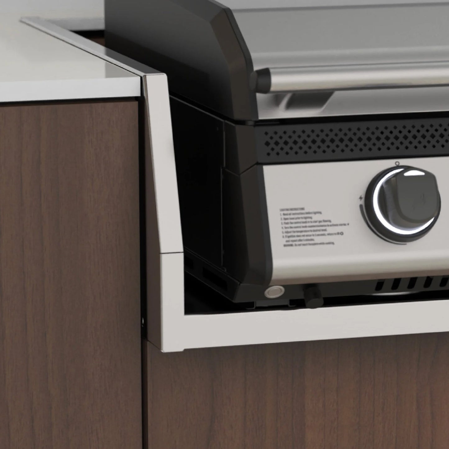 28" Drop-in Griddle with Hood (Propane)