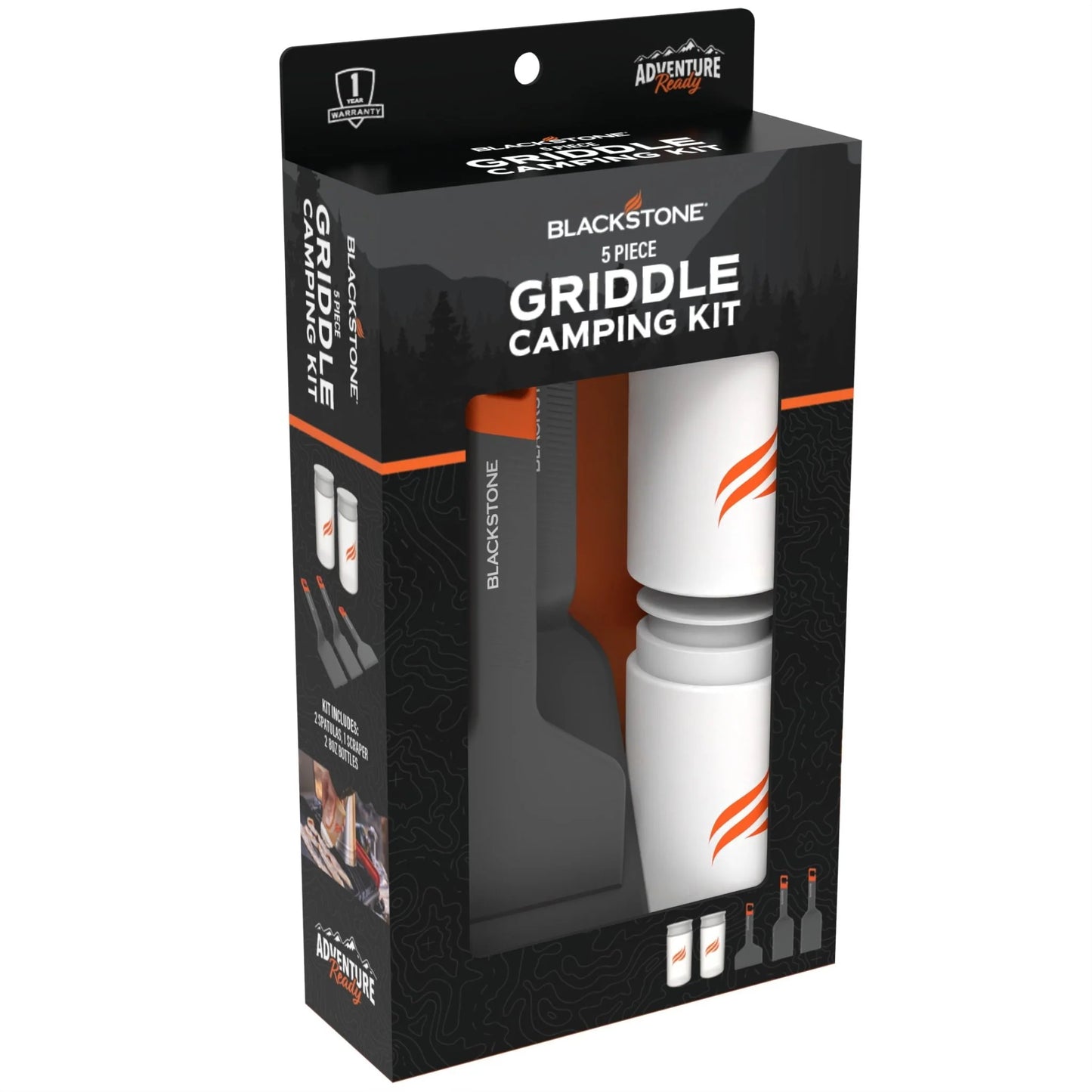 Adventure Ready 5 Piece Griddle Camping Kit