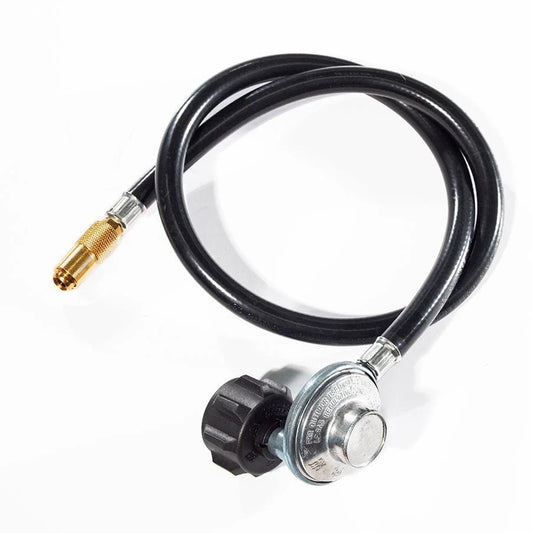 Bulk tank adapter with regulator