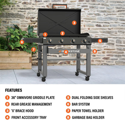 Culinary 36” Griddle with Hood