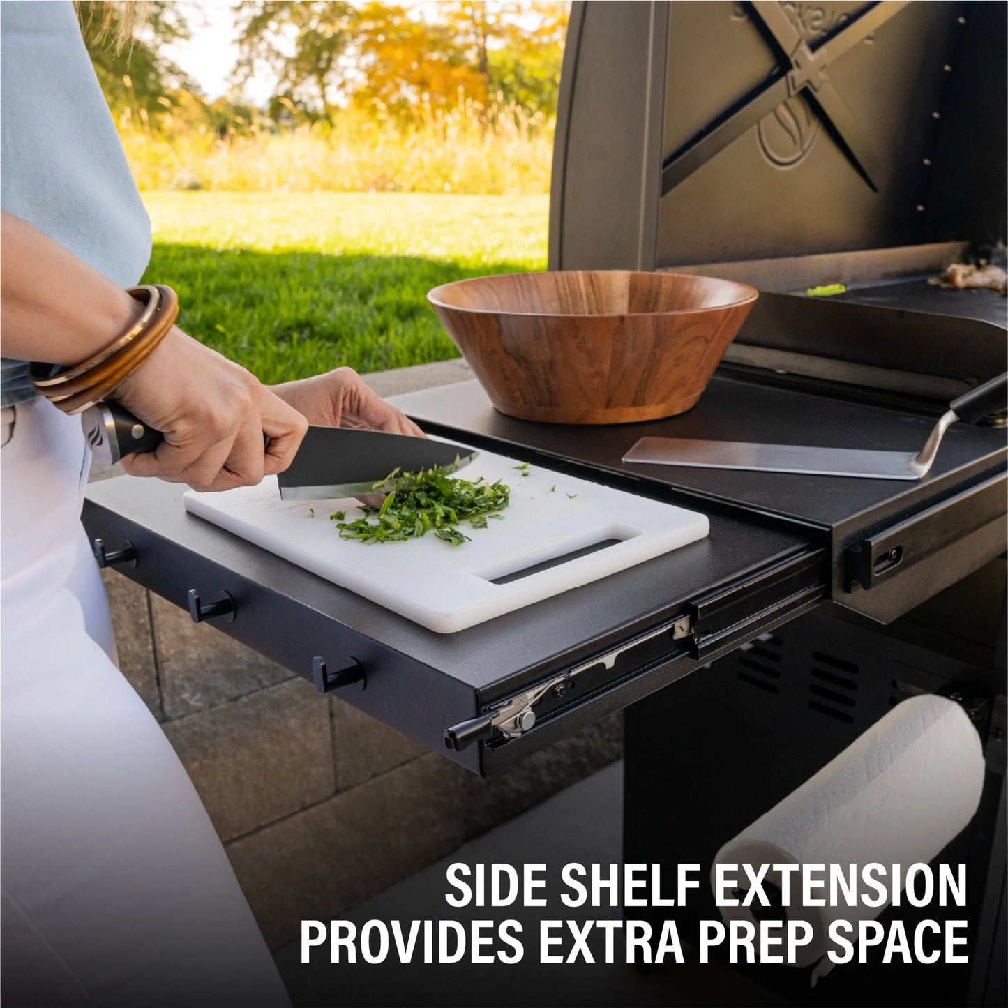 Iron Forged 36” Griddle with Cabinet