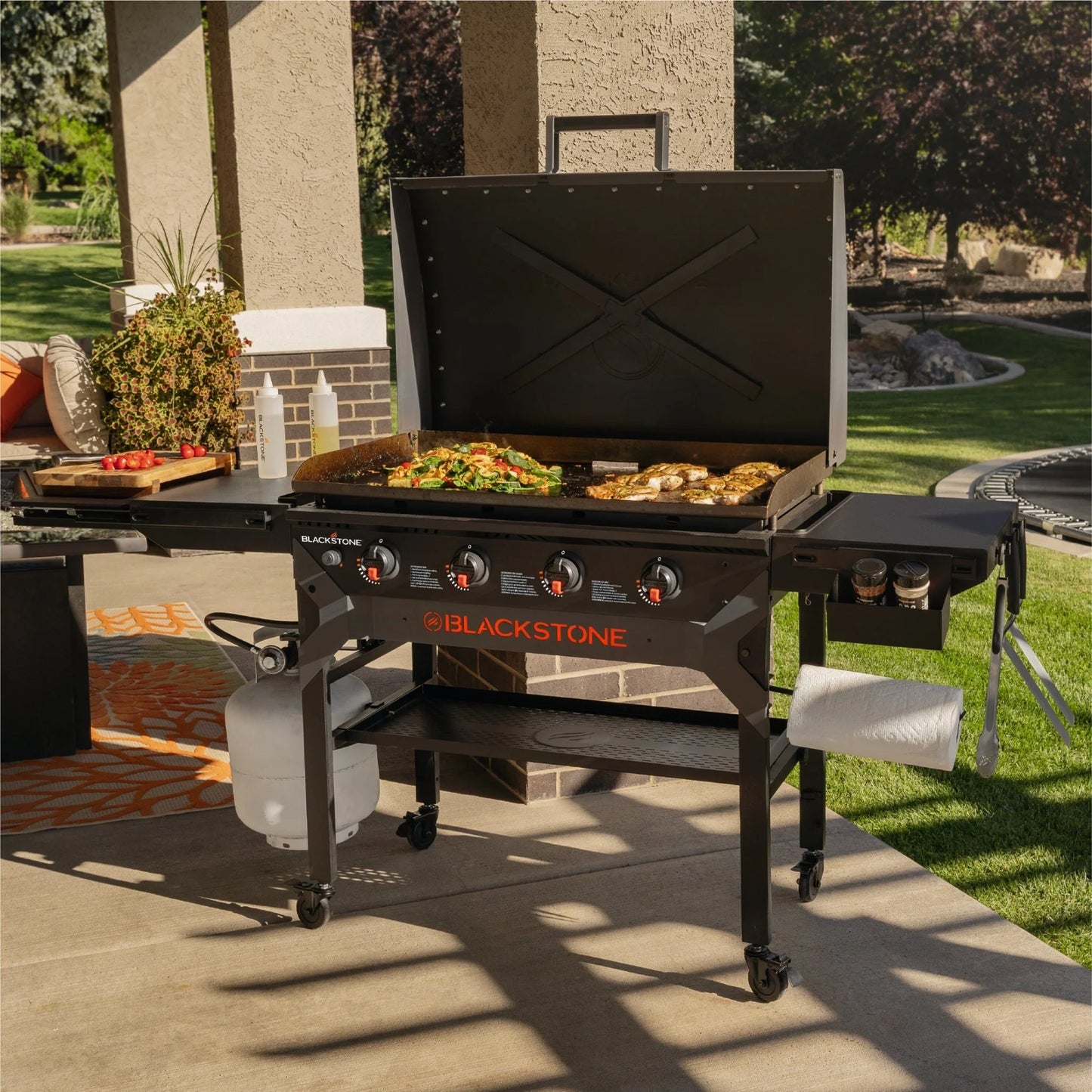 36" Griddle with Hood